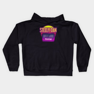 steely dan retro Kids Hoodie